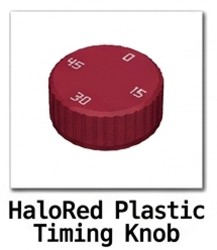 HaloRed Plastic Timing Knob