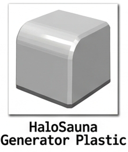 HaloSauna Generator Plastic Cover
