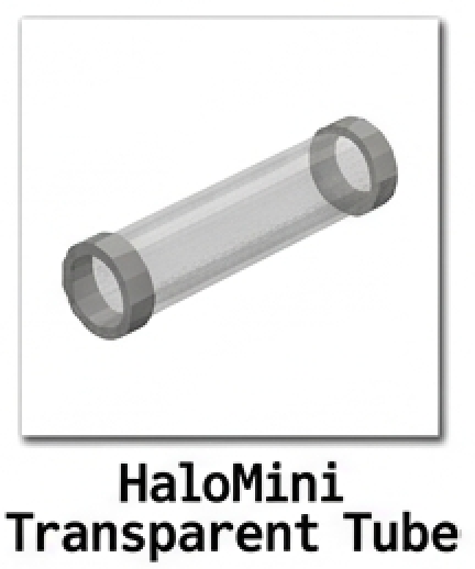 HaloMini Transparent Tube